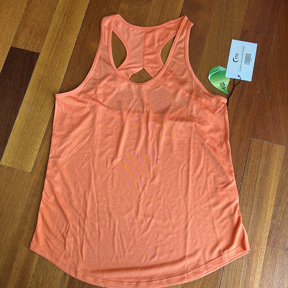 ZYIA Morning Sun Vented Open Back Tank